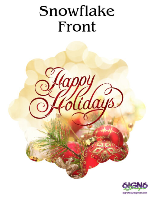 Happy Holidays - Gold - Image 5